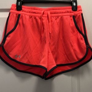 Bright Pink/Coral Athletic Shorts